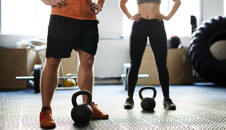 FP fitness training with kettlebells column width