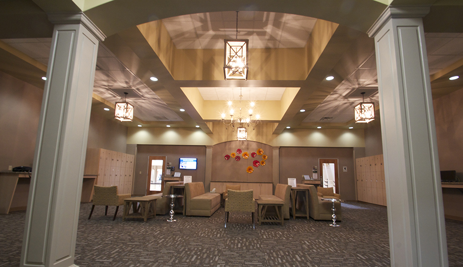 Strategy Cincinnati Sports Club Member Lounge Column