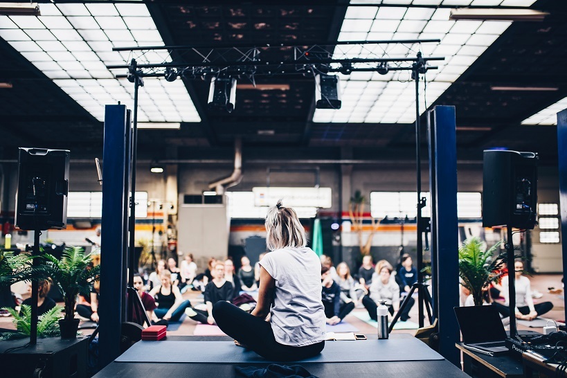 Talks Takes Yoga Class Unsplash Column