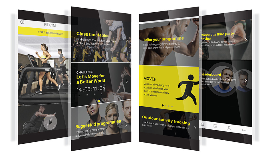 Technology Technogym Mywellness Column