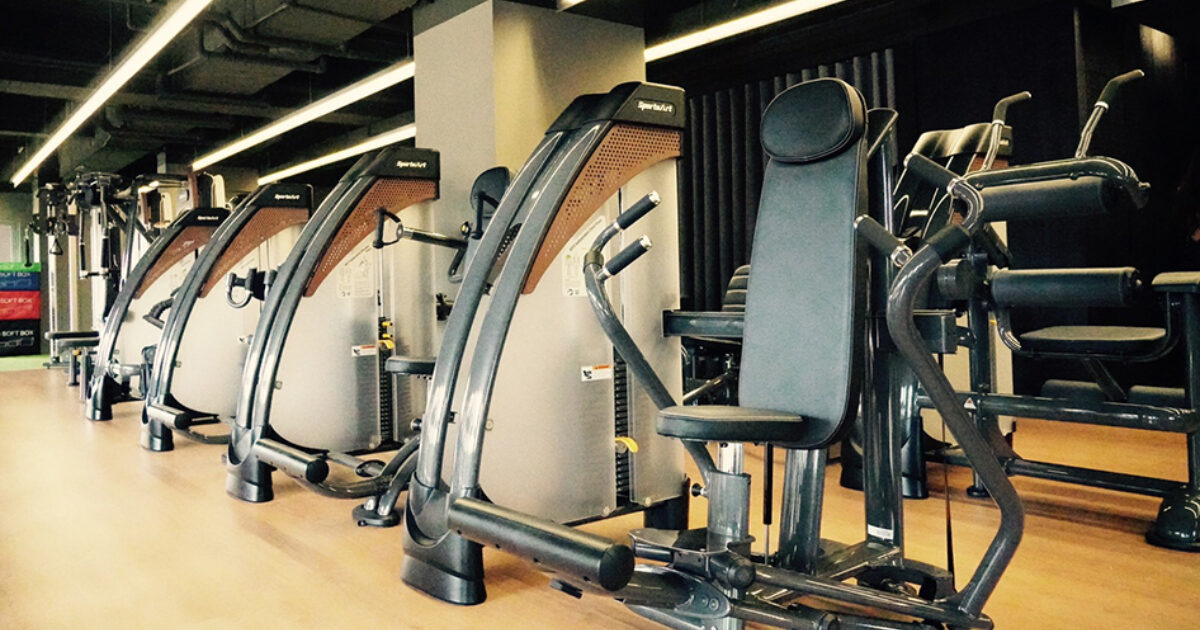 Selectorized gym online equipment