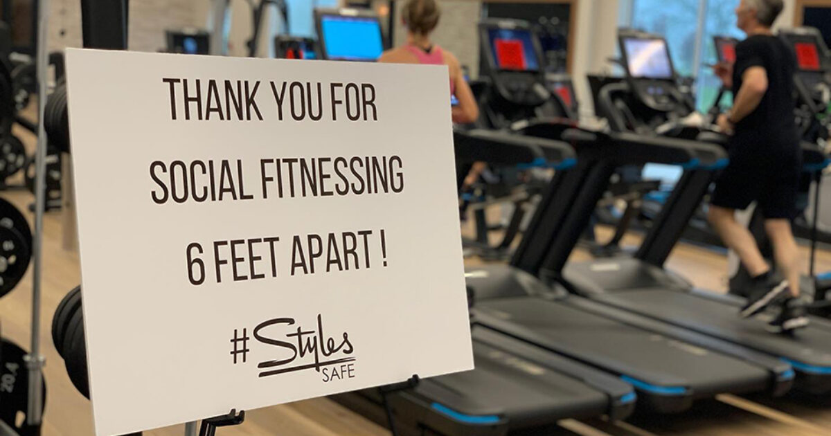 Social Distancing In Your Health Club | IHRSA