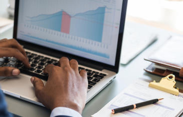 Strategy And Finance Research Chart Column