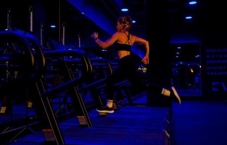 Equipment Club Design With Member Experience In Mind Woman Running Treadmill Technogym Limited Use Column