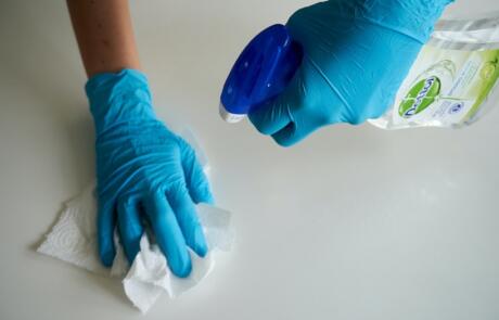 Facilities What Clean Means In Health Clubs Now Gloves Disinfecting Column