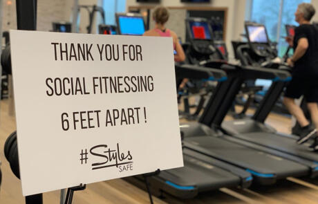 Facilities styles studio fitness facebook post column