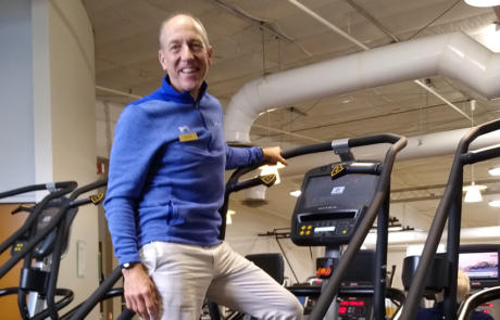 Leadership scott gillespie on treadmill column