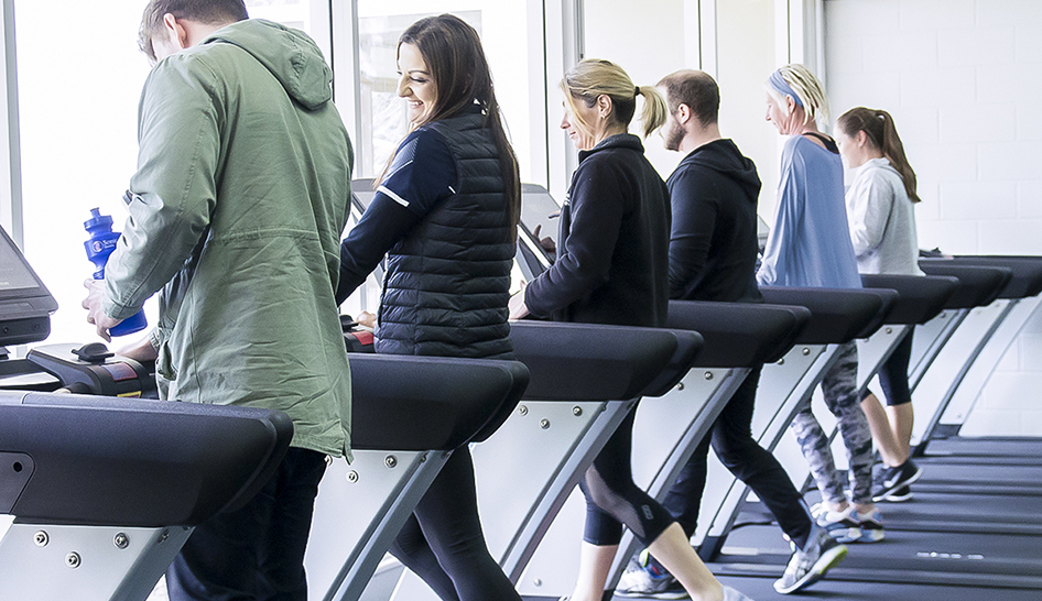 Equipment Exercisers Using Treadmills Column