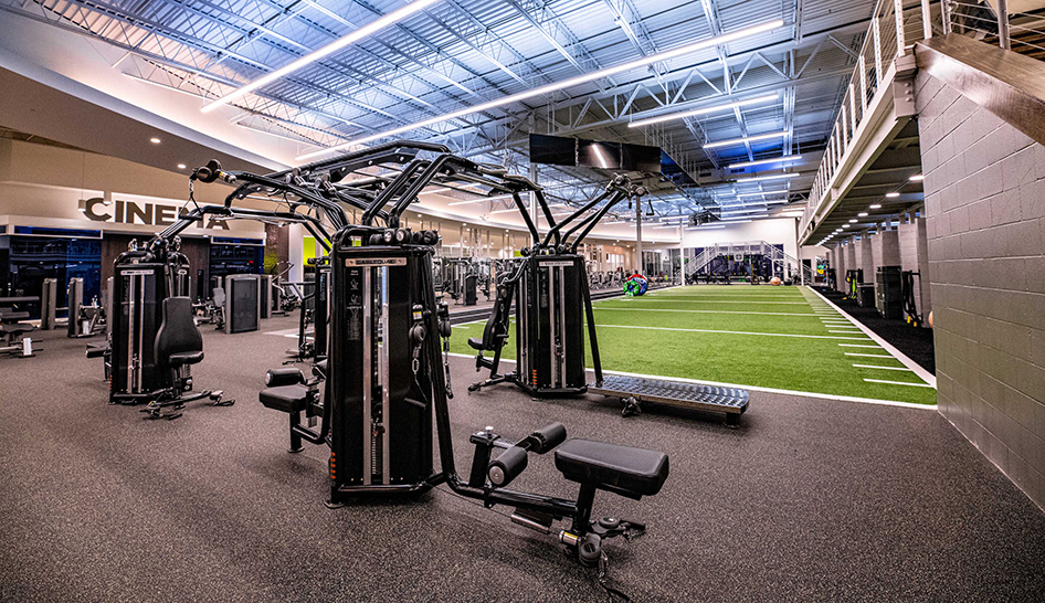 Facilities Catalyst Fitness TRUE equipment column