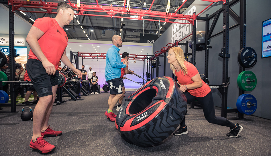 Personal Training Life Fitness Trainer Tire Column