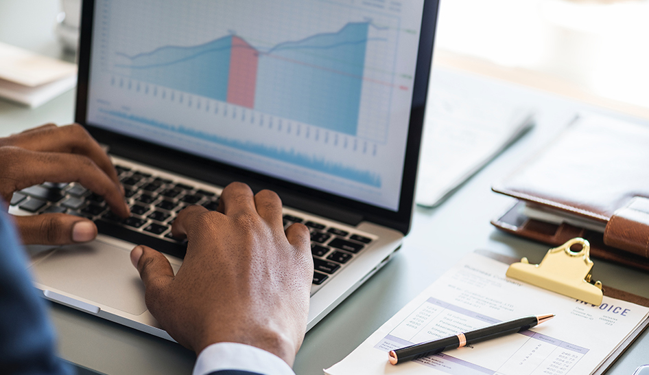 Strategy And Finance Research Chart Column