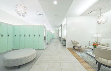 Facilities Cooper Aerobics Locker Room