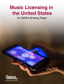 Music Licensing In The United States Ihrsa