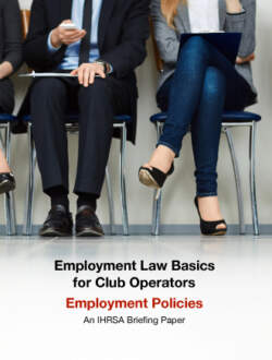 Employment Briefing Paper Policies Cover