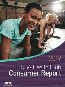 2019 IHRSA health club consumer report cover