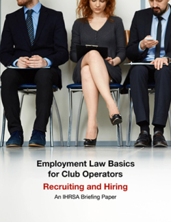 Employment Briefing Paper Recruiting And Hiring Briefing Paper Cover