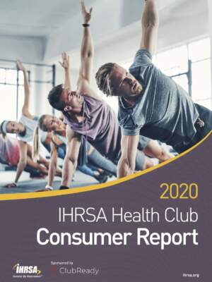 2020 IHRSA Consumer Report cover