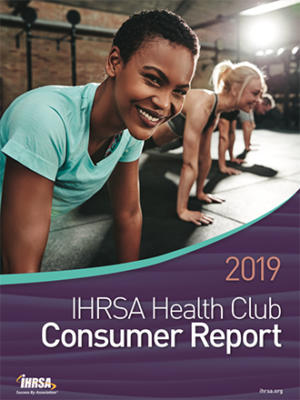 2019 IHRSA health club consumer report cover