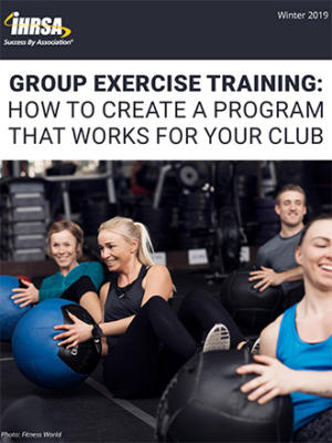 E Book Group Exercise Training Cover