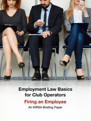 Employment Briefing Paper Firing An Employee Cover